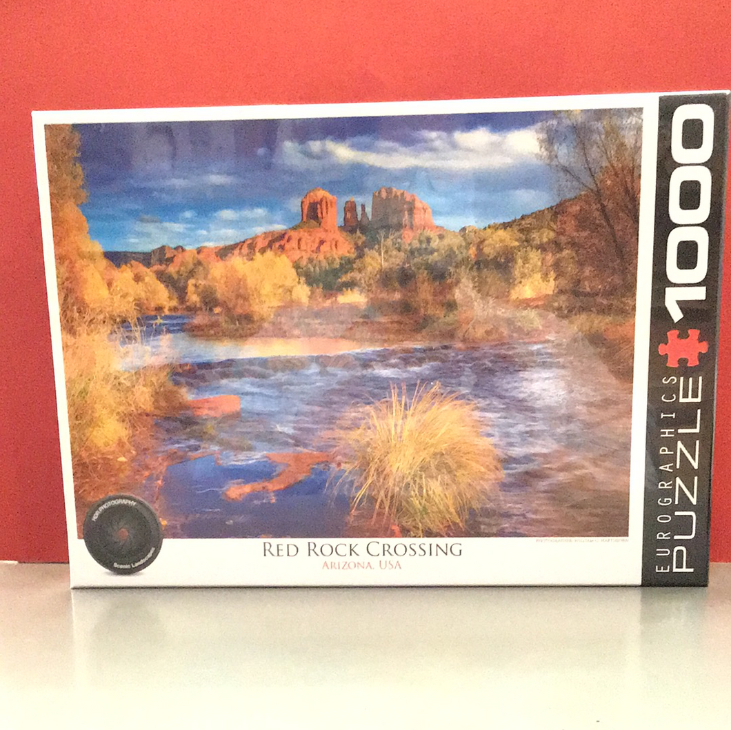 Red Rock Crossing 1000 pc puzzle