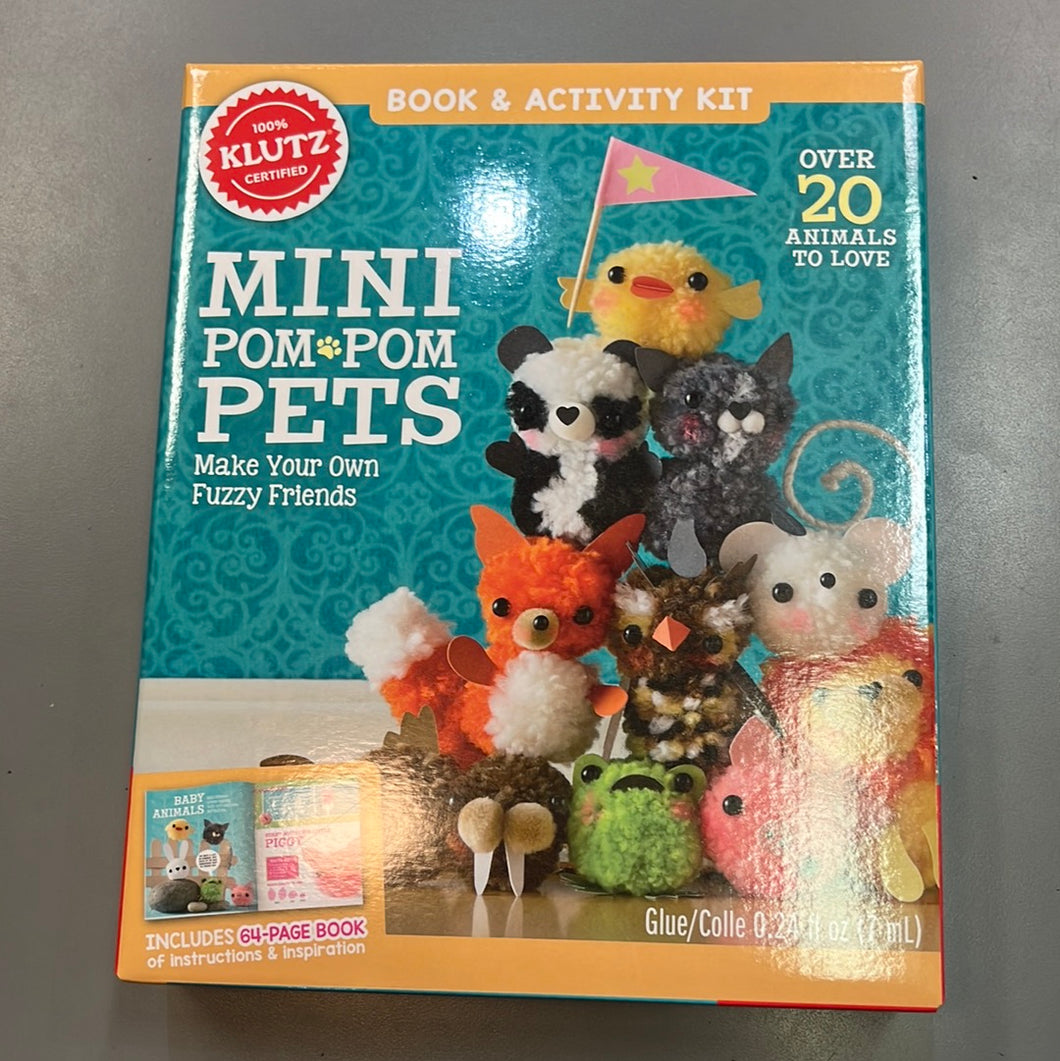 Klutz Mini Pom Pom Pets Book Kit