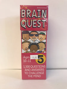 Brain Quest Grade 5 - Ages 10-11