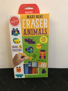 Klutz Make Mini Erasers - Animals