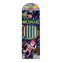 6 Metallic Color Pencils