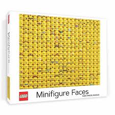 LEGO Minifigure Faces 1000pc Puzzle