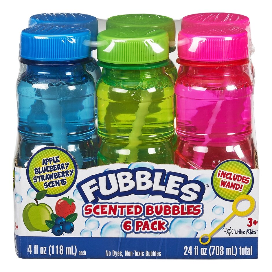 Fubbles Scented Bubbles 6 Pack