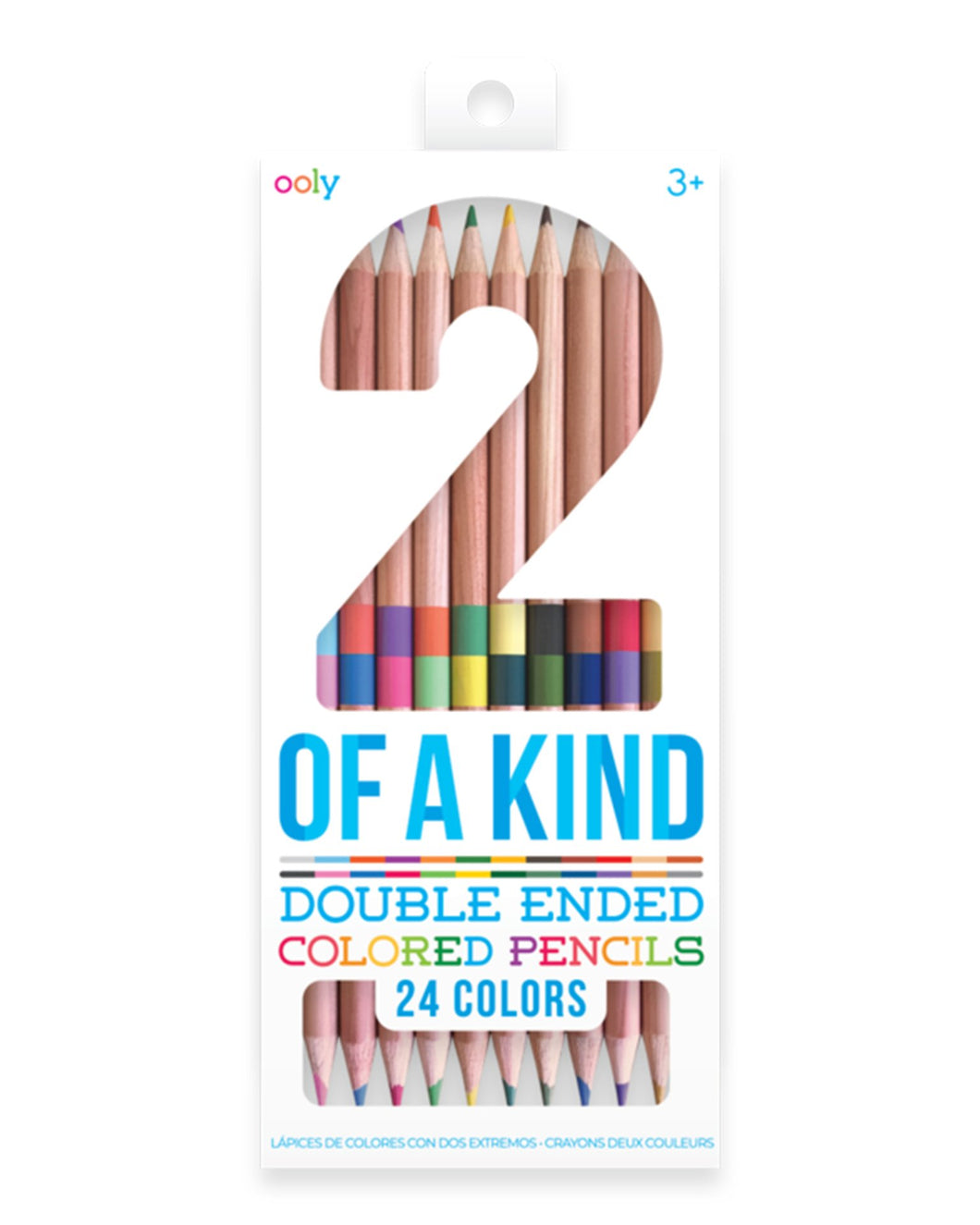 ooly - 2 of a Kind Double Ended Colored Pencils (12)