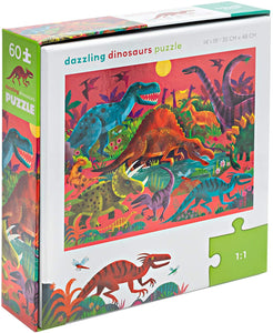 Dazzling Dinosaurs 60pc Puzzle